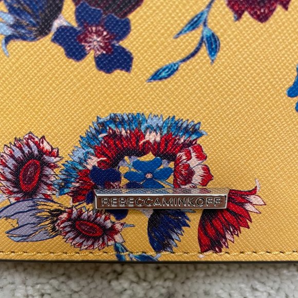 Rebecca Minkoff Leather Floral Crossbody/Shoulder Bag - Picture 10 of 11